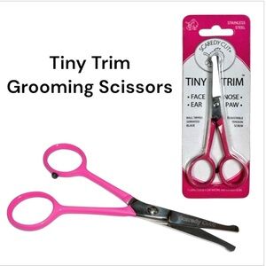 NIP Scaredy Cut Tiny Trim Ball-Tipped Dog, Cat & Small Pet Grooming Scissor